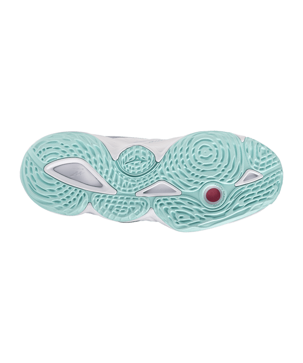 Mizuno Wave Momentum Elite Mid Damen Weiß F45 - weiss