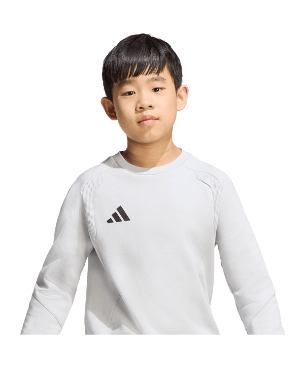 adidas Tiro Travel Sweatshirt Kids Grau - grau