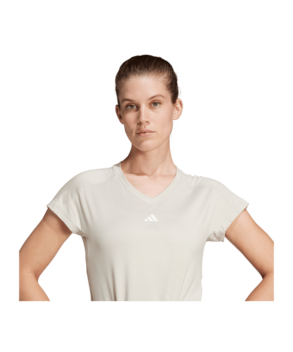 adidas Aeroready T-Shirt Damen Grau - grau