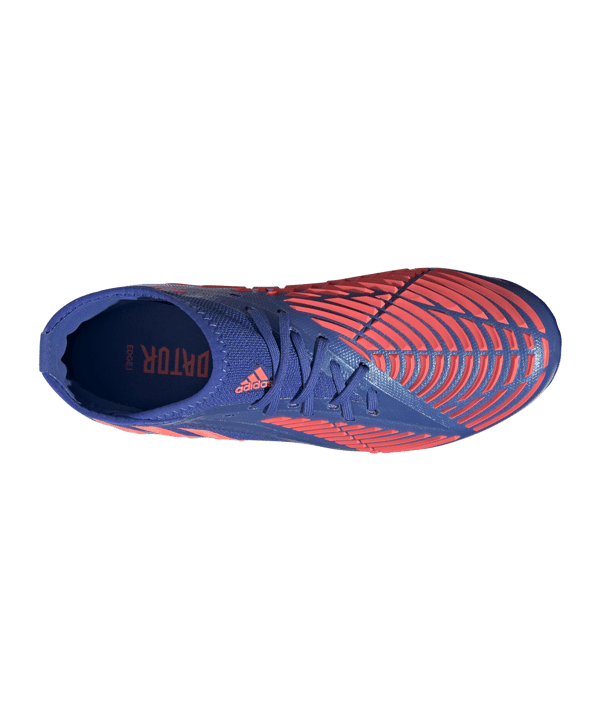 adidas Predator EDGE.1 FG Sapphire Edge J Kids Blau Rot - blau