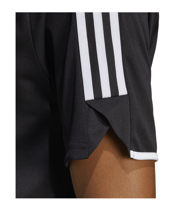 adidas Tiro 23 Poloshirt Schwarz - schwarz