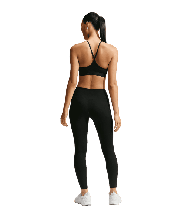 Nike Indy Light Support Sport-BH Dames Zwart K10 - zwart
