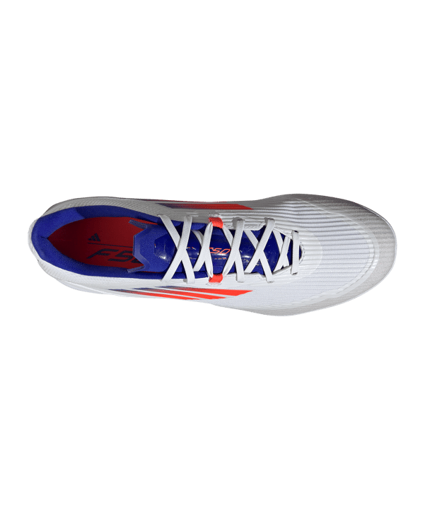 adidas F50 League IN Advancement Weiss Rot - weiss