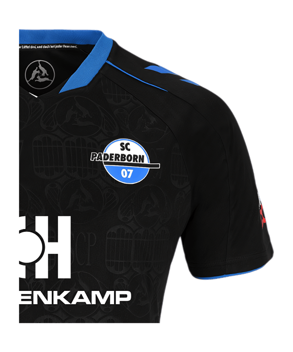 hummel SC Paderborn Shirt Home 2026/2027 Zwart K2001 - zwart