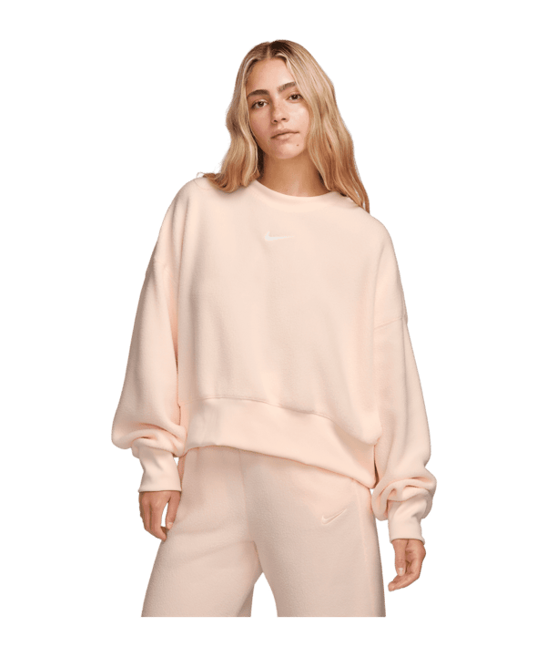 Nike Plush Sweatshirt Damen Orange F838 - orange