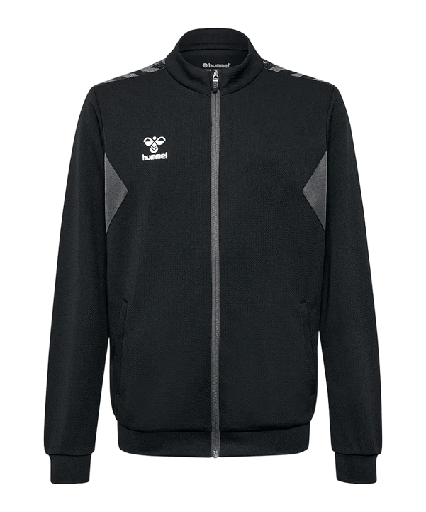 Hummel hmlAUTHENTIC PL Trainingsjacke Kids Schwarz F2001 - schwarz