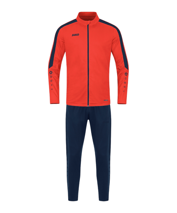 JAKO Power Trainingsanzug Damen Orange F375 - orange