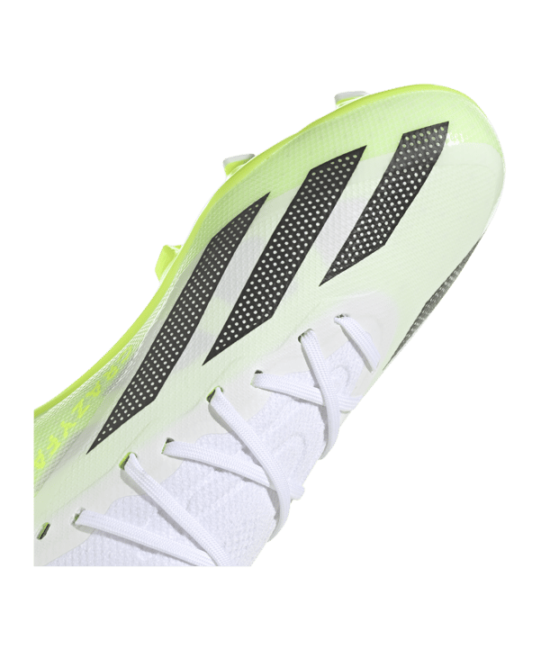 adidas X Crazyfast.1 FG Crazyrush Kids Weiss Schwarz Gelb - weiss