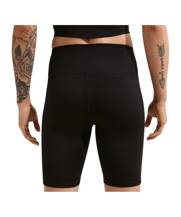 Nike One High Rise 8" Useam Pantaloncini Donna Nero C010 - nero