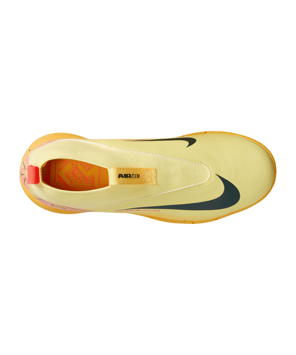 Nike Jr Air Zoom Mercurial Superfly X Academy IN  Mbappe Signature Kids Orange Blau F800 - orange