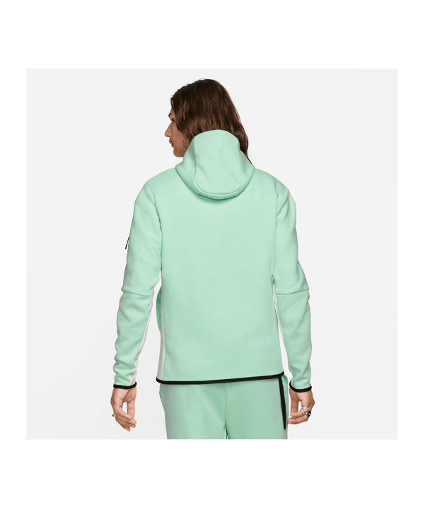 Nike Tech Fleece Windrunner Türkis Weiss F379 - tuerkis