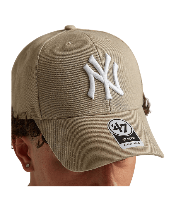 '47 Brand Mlb New York Yankees Clean Up Cap Braun - braun