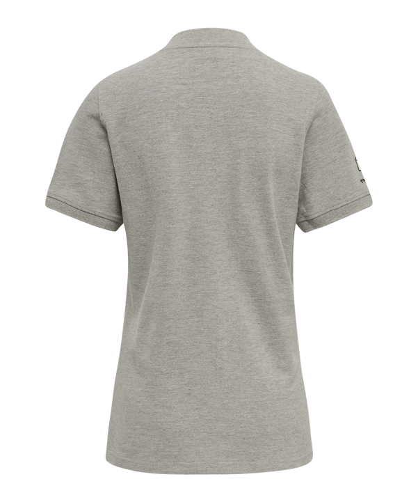 Hummel Move Grid Polo Damen Grau F2006 - grau