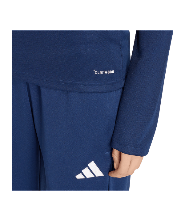 adidas Entrada 26 Training Sweatshirt Damen Dunkelblau - weiss