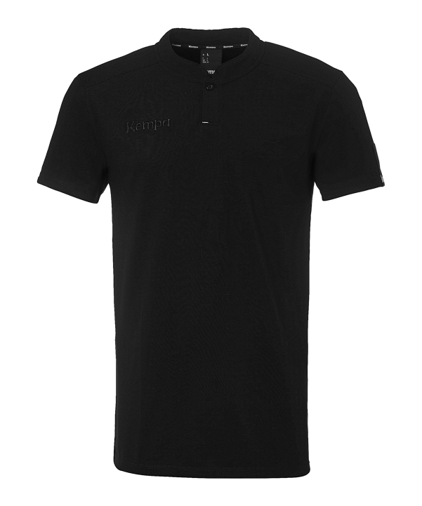 Kempa Polo Zwart K01 - zwart