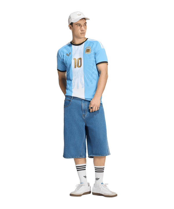 adidas Argentina Messi Maglietta 2026 Blu - blu