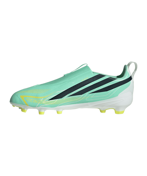 adidas F50 Hyperfast League LL FG Final Rush Bambini Verde - verde