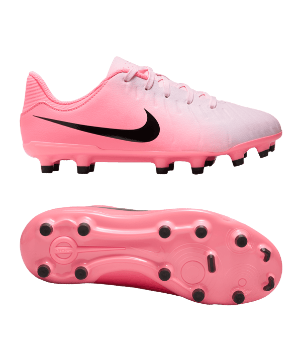 Nike Jr Tiempo Legend X Academy FG/MG Mad Brilliance Kids Rot Schwarz F601 - rot