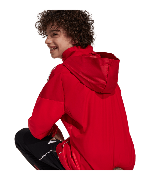 adidas Tiro 25 Competition Regenjacke Kids Rot - rot