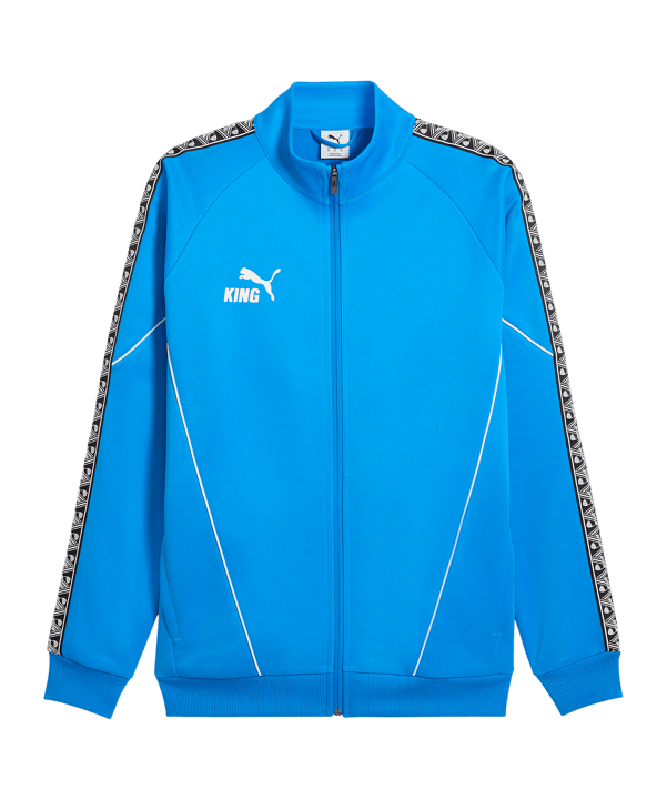 PUMA teamKING Anthem Jacke Blau F02 - blau