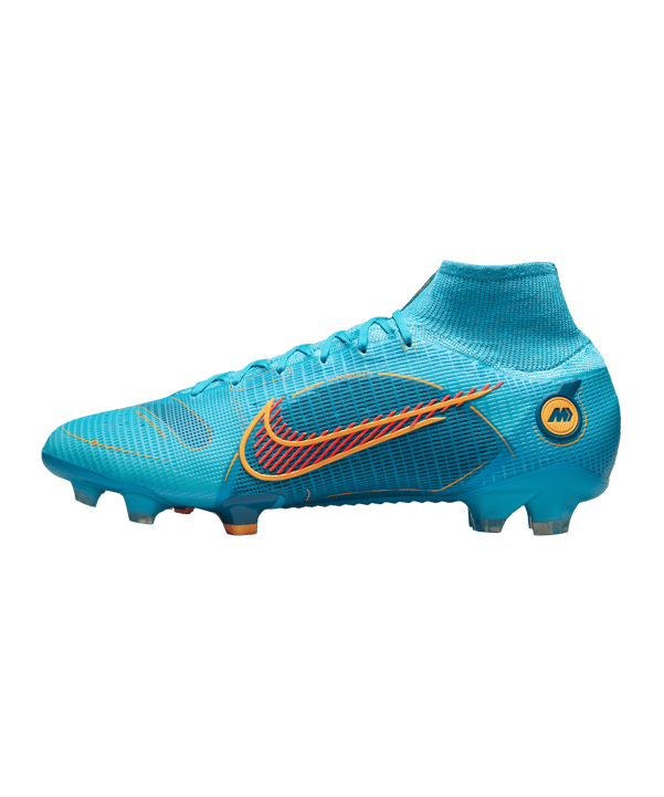 Nike Mercurial Superfly VIII Blueprint Elite FG Blau F484 - blau