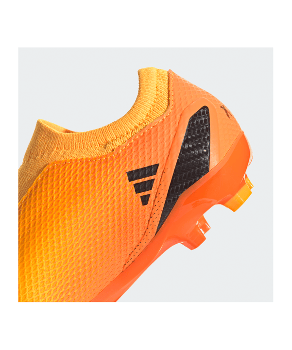 adidas X Speedportal.3 LL FG Heatspawn Kids Orange Gold Schwarz - gold
