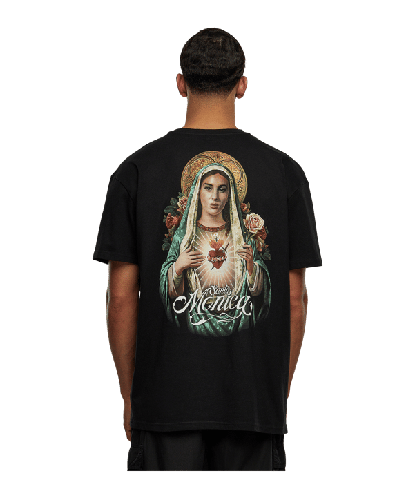 Mister Tee Smonica Oversized T-Shirt Schwarz - schwarz