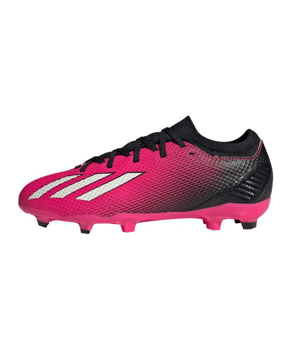 adidas X Speedportal.3 FG Kids Own Your Football Pink Schwarz Weiss - rosa