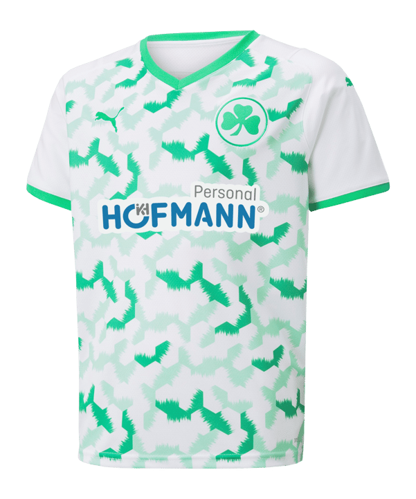PUMA Greuther Fürth Trikot Home 2021/2022 Kids F01 - weiss