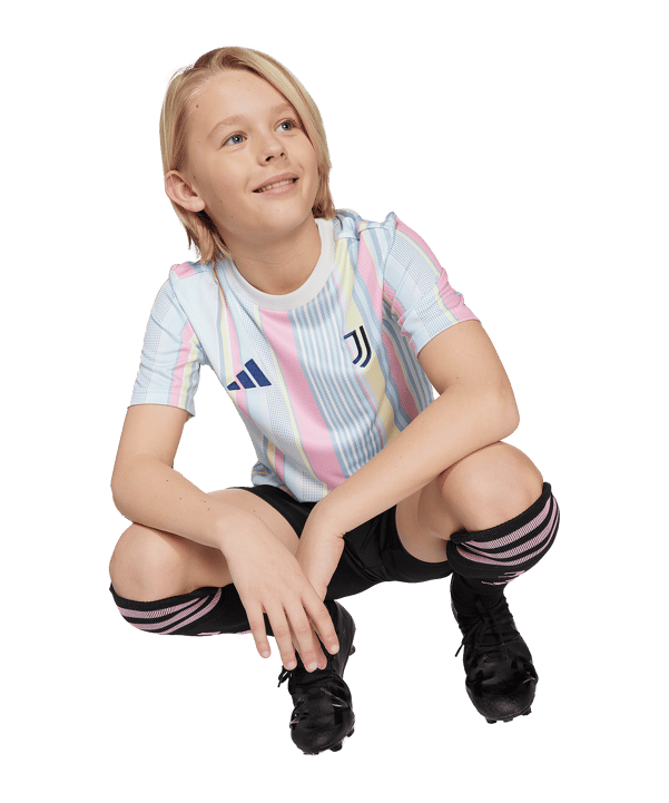 adidas Juventus Turin Prematch Trikot Kids Weiß - weiss