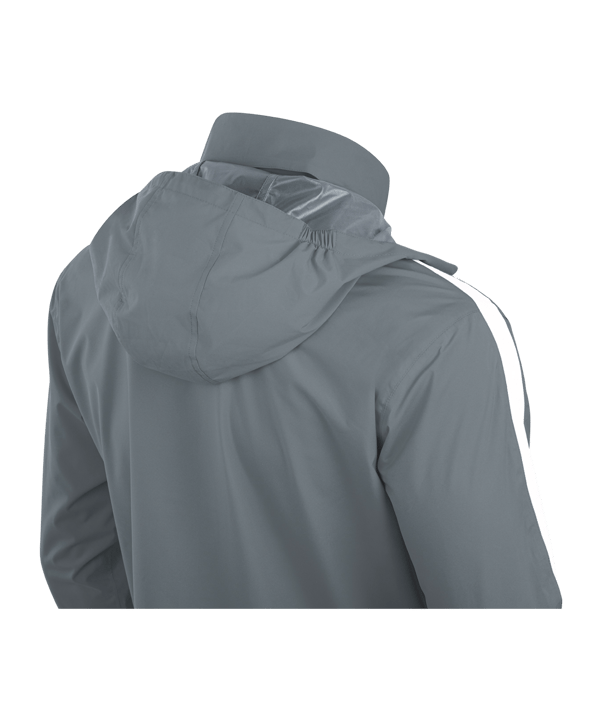 JAKO Power Allwetterjacke Grau Weiss F840 - grau