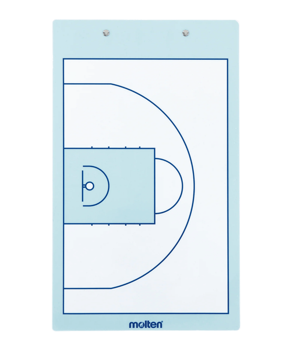 Molten Sb0020 Basketball Taktiktafel Taktiktafel Schwarz - schwarz