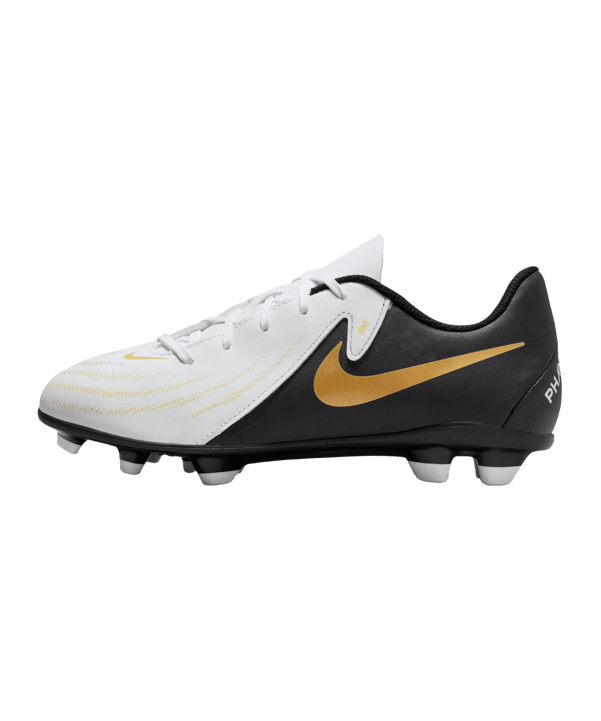 Nike Jr Phantom GX II Club FG/MG  Mad Ready Kids Weiss Schwarz F100 - weiss