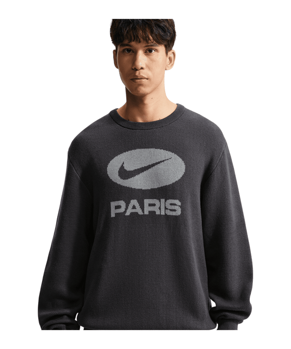 Nike Paris Saint-Germain Holiday WP Felpa Grigio C013 - grigio