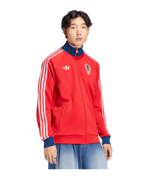 adidas Originals Croazia Giacca Rosso - rosso