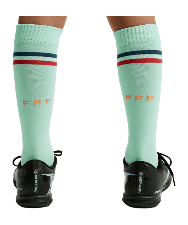 Nike FFF Frankreich Minikit Trikot Set Away WM 2026 Kids Grün F394 - gruen