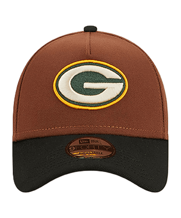 New Era Green Bay Packers Harvest 9Forty Cap Braun - braun