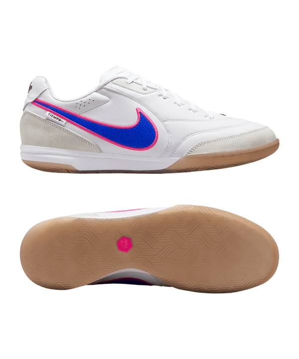 Nike Tiempo Streetgato IN Attack Wit K146 - wit