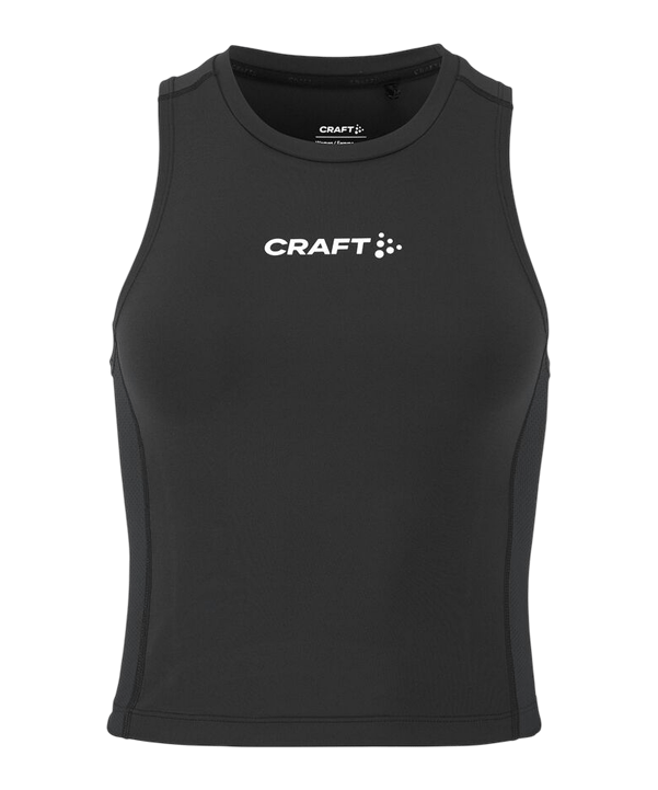 Craft Rush 2.0 Crop Tanktop donna nero F999000 - nero