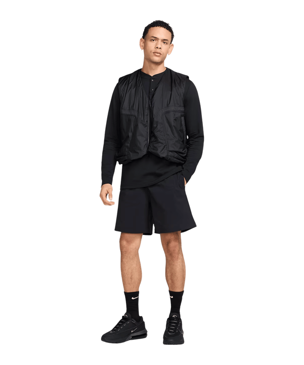 Nike Tech Sweatshort Schwarz F010 - schwarz