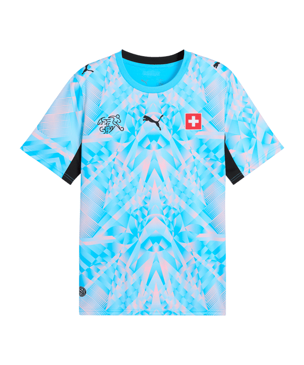 PUMA SFV Schweiz Replica Torwarttrikot Home WM 2026 Blau F86 - blau