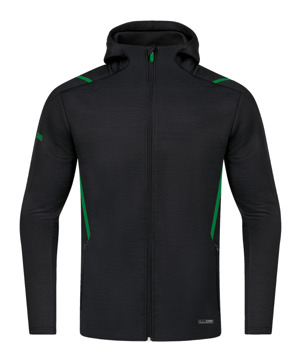 JAKO Challenge Freizeit Kapuzenjacke Grün F503
