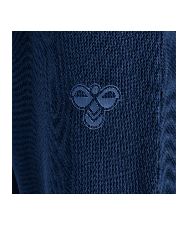 Hummel Mini Jersey Crewsuit Bee Trainingsanzug Kids Blau F7459 - blau
