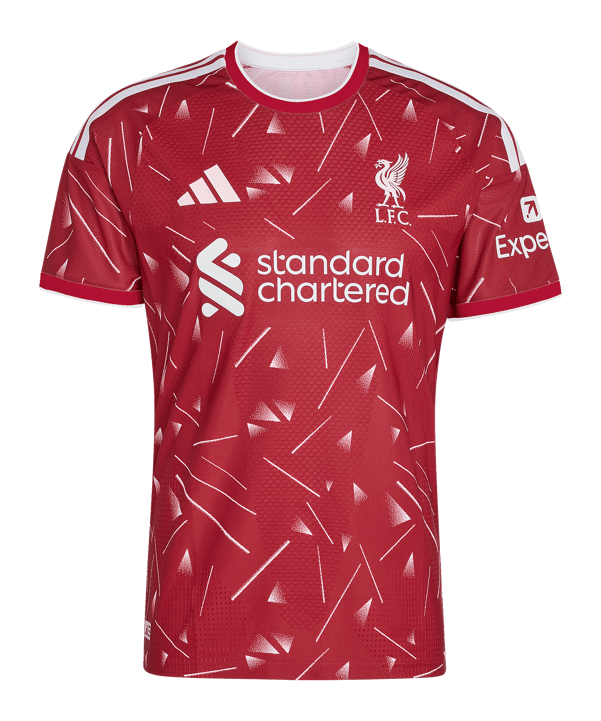 adidas FC Liverpool Authentic Trikot Home 2026/2027 Rot - rot