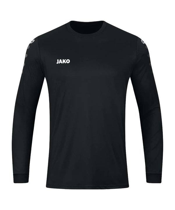 JAKO Team Shirt met lange mouwen Kids Zwart K08 - zwart