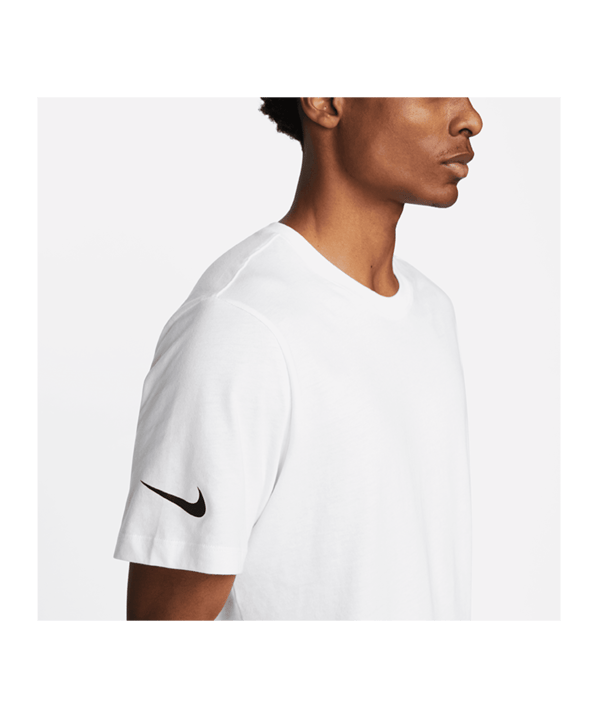 Nike Park 20 T-Shirt Weiss Schwarz F100 - weiss