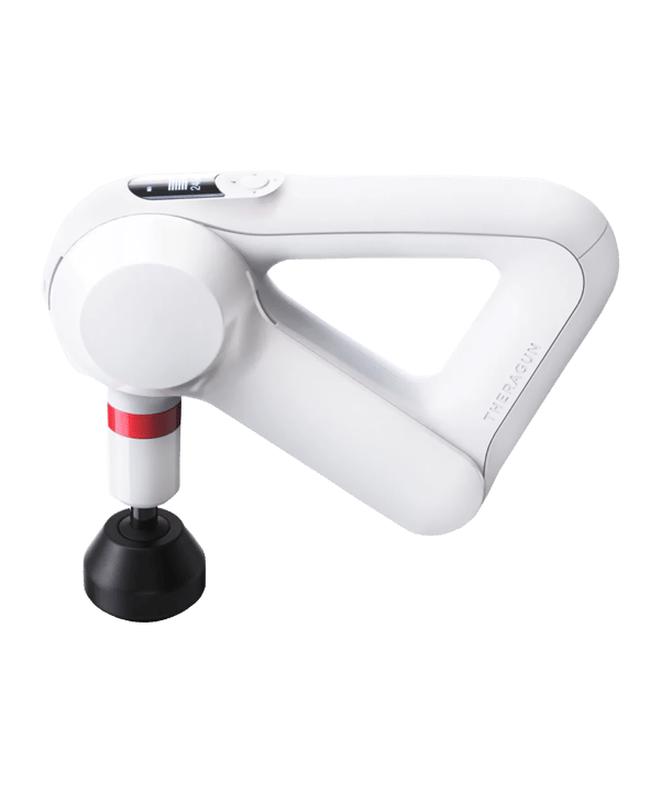 Therabody Theragun Elite Massagegerät Weiss Rot - weiss