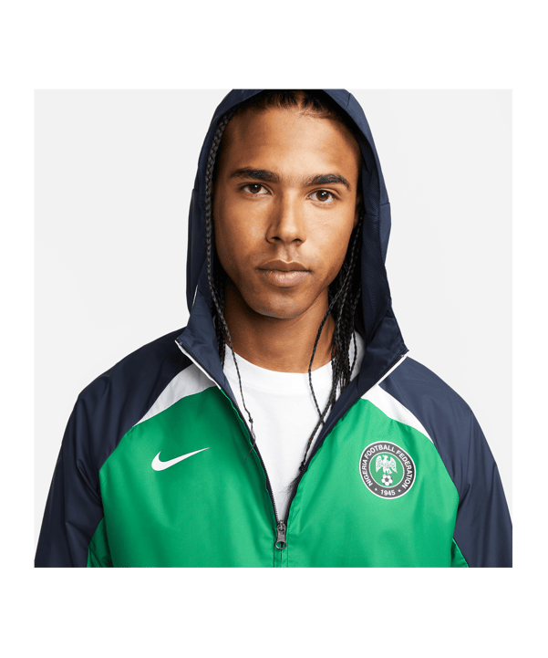 Nike Nigeria Allwetterjacke Grün F302 - gruen