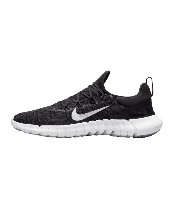 Nike Free 5.0 Running Damen Schwarz Weiss F001 - schwarz