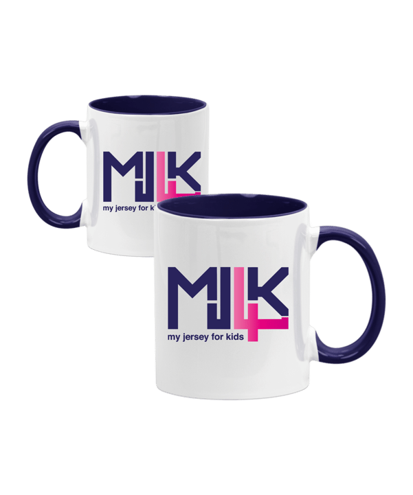 MJ4K Tasse Logopott Dunkelblau - blau